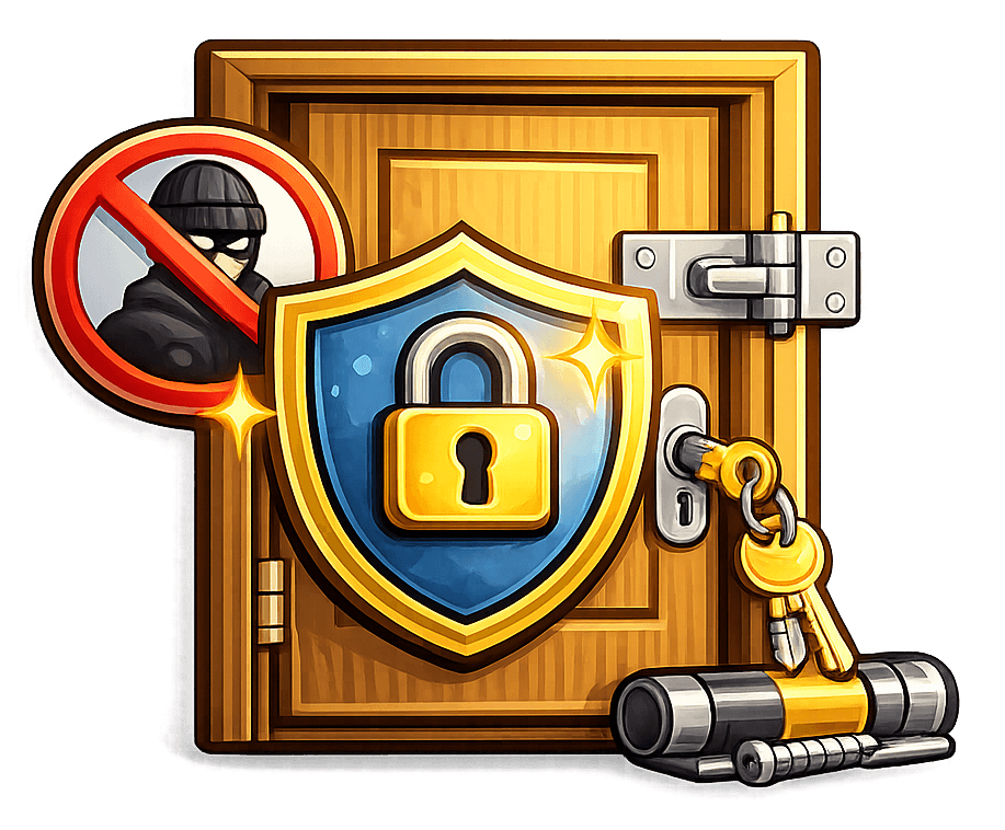 Einbruchschutz Icon